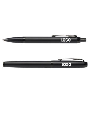 Parker Set Penna A Sfera E Penna Roller Acromatiche In Confezione Regalo Im