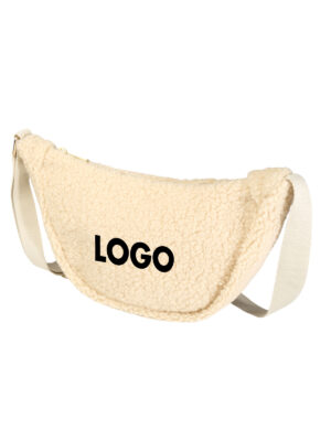Borsa A Tracolla In Sherpa Riciclato CertificatoGrs Da 3 Litri Bear