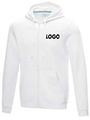 Felpa Ruby Con Cappuccio E Full Zip InTessuto Organico Riciclato