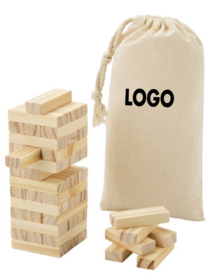 Gioco Con Torre Impilabile In Legno Jumble
