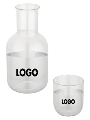 Set Di Caraffa E Bicchieri In Vetro Amelie